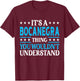 It's A Bocanegra Thing Surname Family Last Name Bocanegra T-Shirt - T-Shirt | Maroon