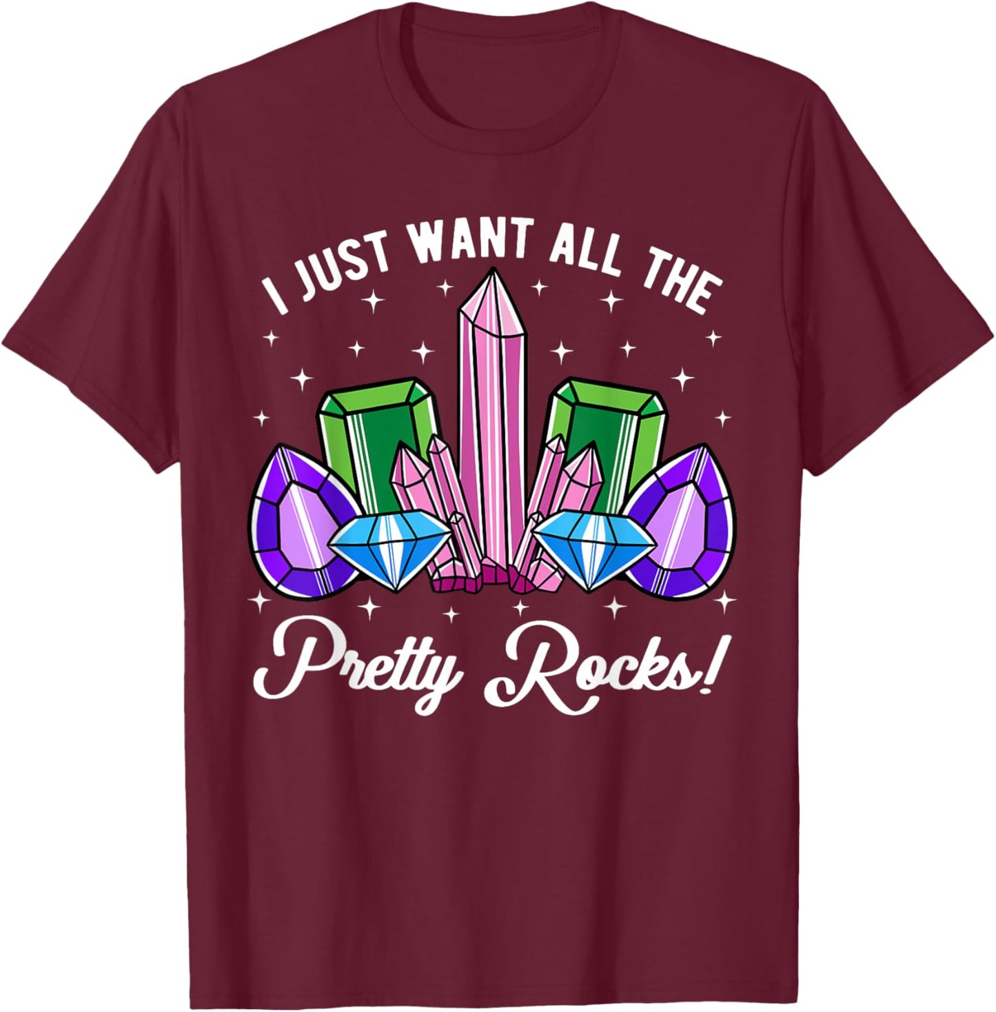 Geology Geologist Earth Scientist Mineral Rock Lovers T-Shirt - T-Shirt | Maroon