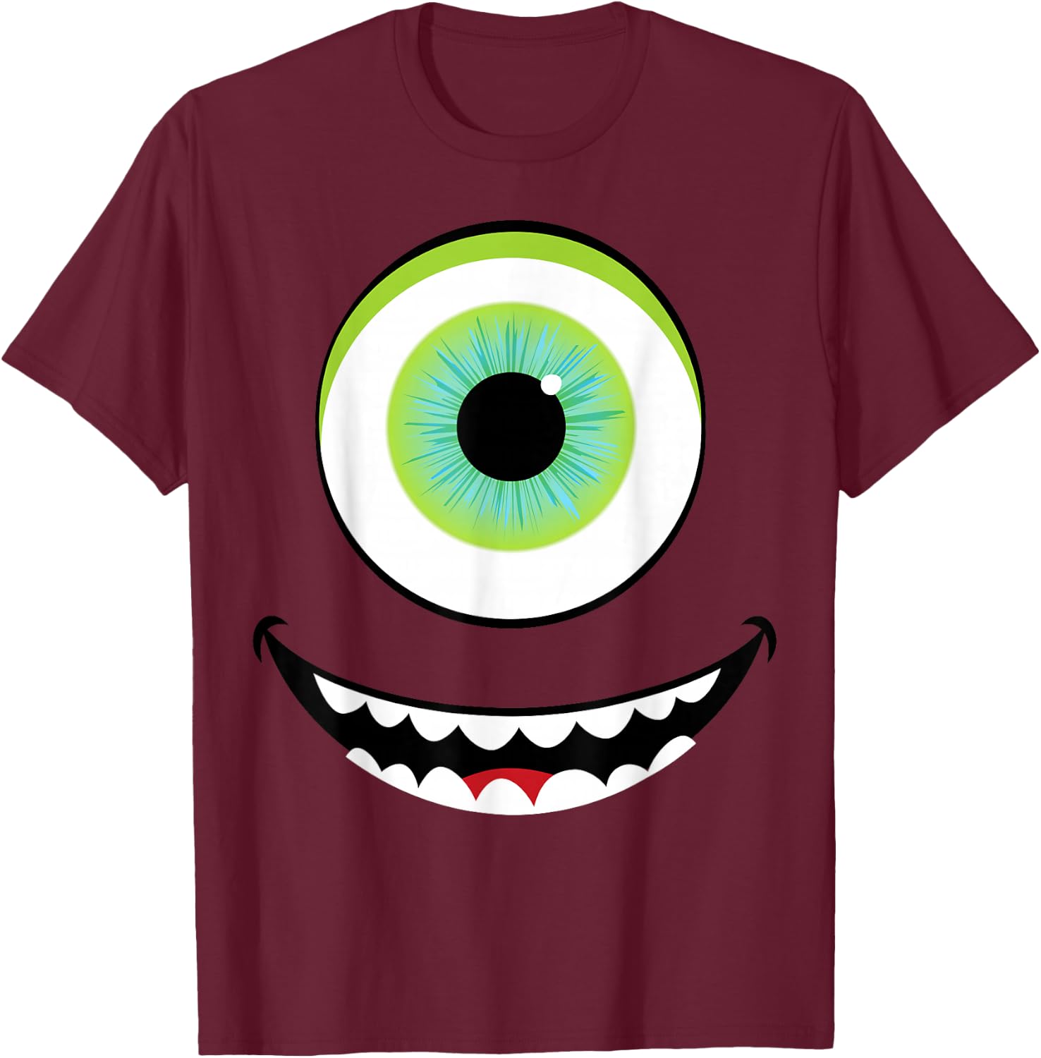 One Eye Monster T-Shirt - T-Shirt | Maroon