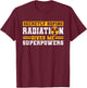 Hope Radiation Therapy Gives Me Superpowers Cancer Awareness T-Shirt - T-Shirt | Maroon