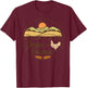 Just A Simple Girl Who Loved Jesus And Chickens Christian T-Shirt - T-Shirt | Maroon