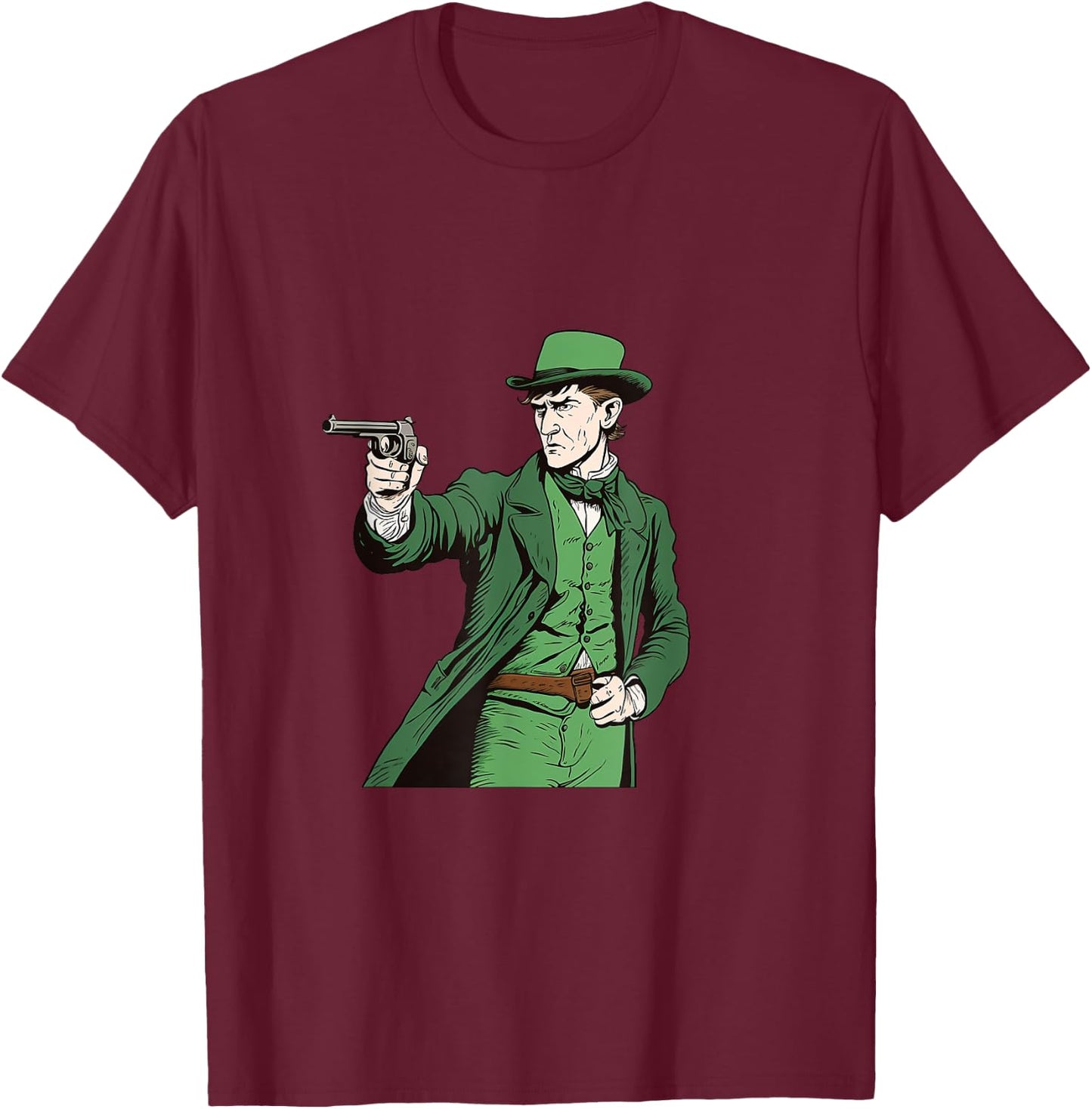 Irish Rebel - Irish Republican 1916 Easter Rising T-Shirt - T-Shirt | Maroon
