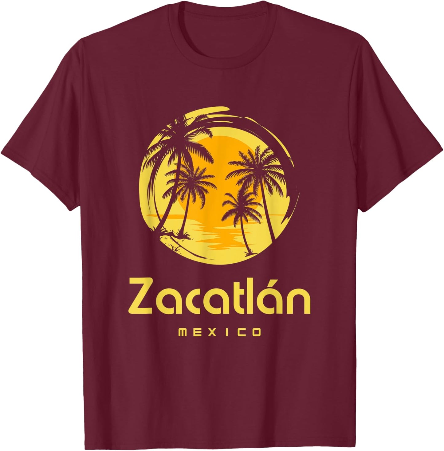 Zacatlán Mexico T-Shirt - T-Shirt | Maroon