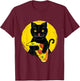 Kitty And Pepperoni Pizza - Cat Lover Pet Owner Veterinarian T-Shirt - T-Shirt | Maroon
