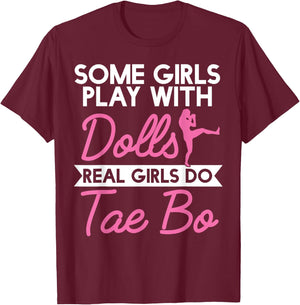 Tae Bo Martial Arts Fighting Competition Taebo Tae Boxing T-Shirt - T-Shirt | Maroon