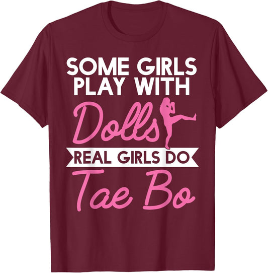 Tae Bo Martial Arts Fighting Competition Taebo Tae Boxing T-Shirt - T-Shirt | Maroon