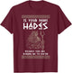 Hades Greek God and Ancient Greek Mythology History Buff T-Shirt - T-Shirt | Maroon