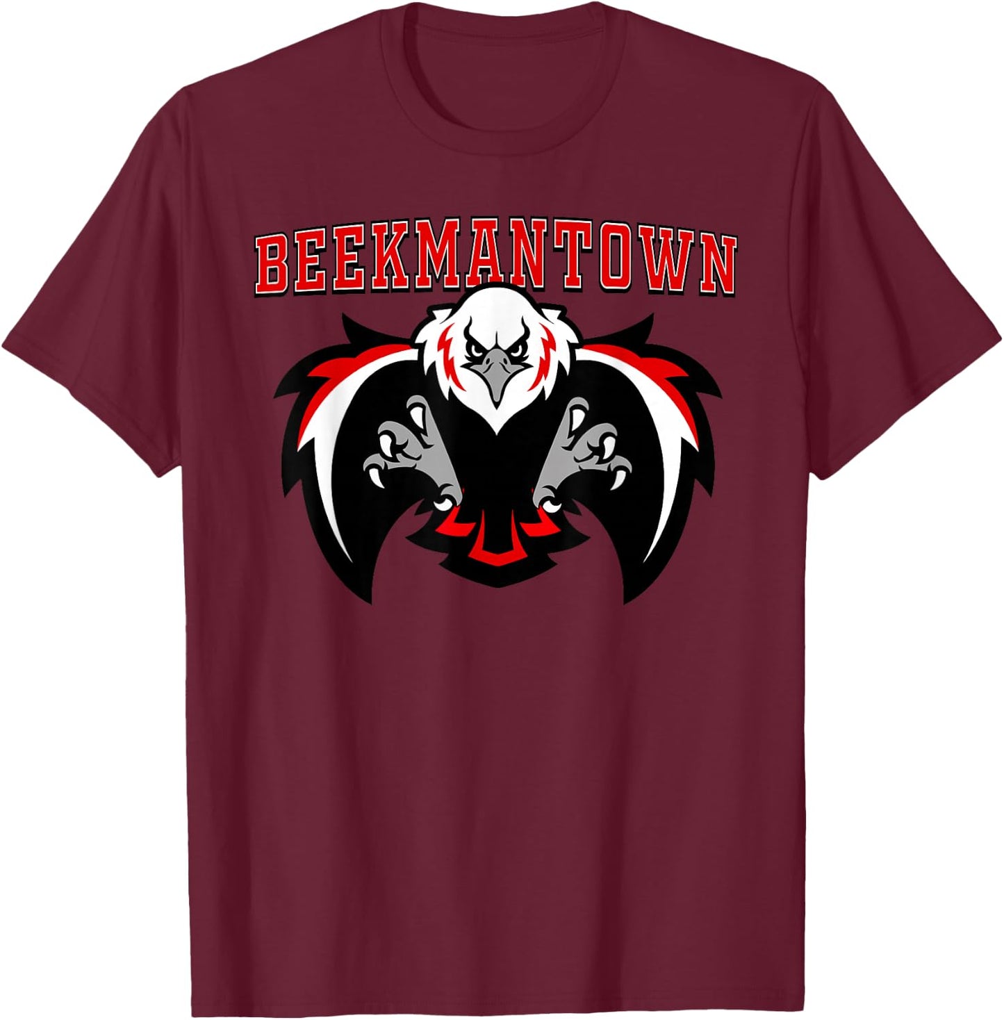 Beekmantown Eagles High School Team Spirit T-Shirt - T-Shirt | Maroon