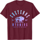 Cheyenne Wyoming, Est. 1867 Cowboy State Bison Vintage Pride T-Shirt - T-Shirt | Maroon