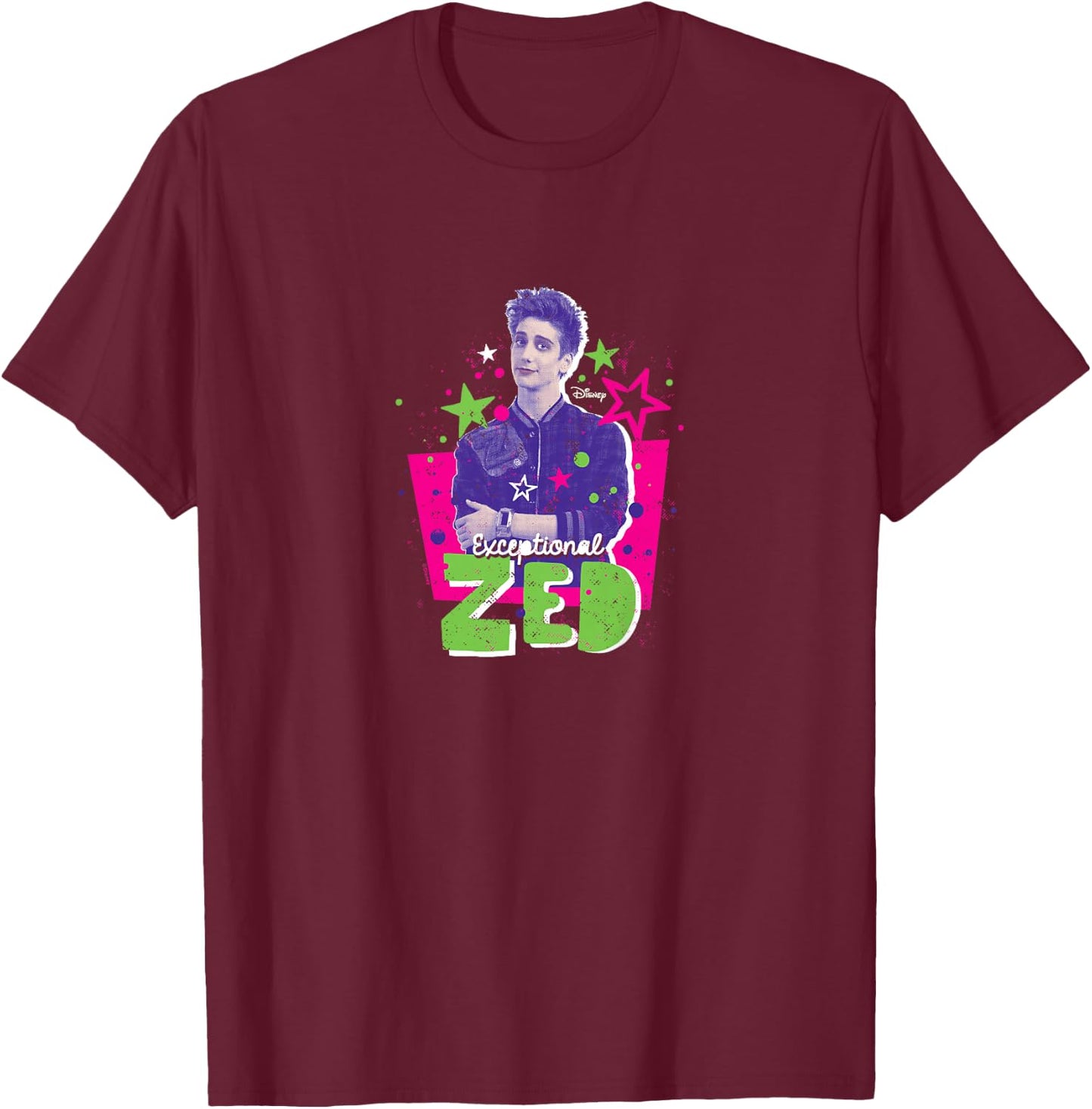 Kids Zombies - Exceptional Zed Stars T-Shirt - T-Shirt | Maroon