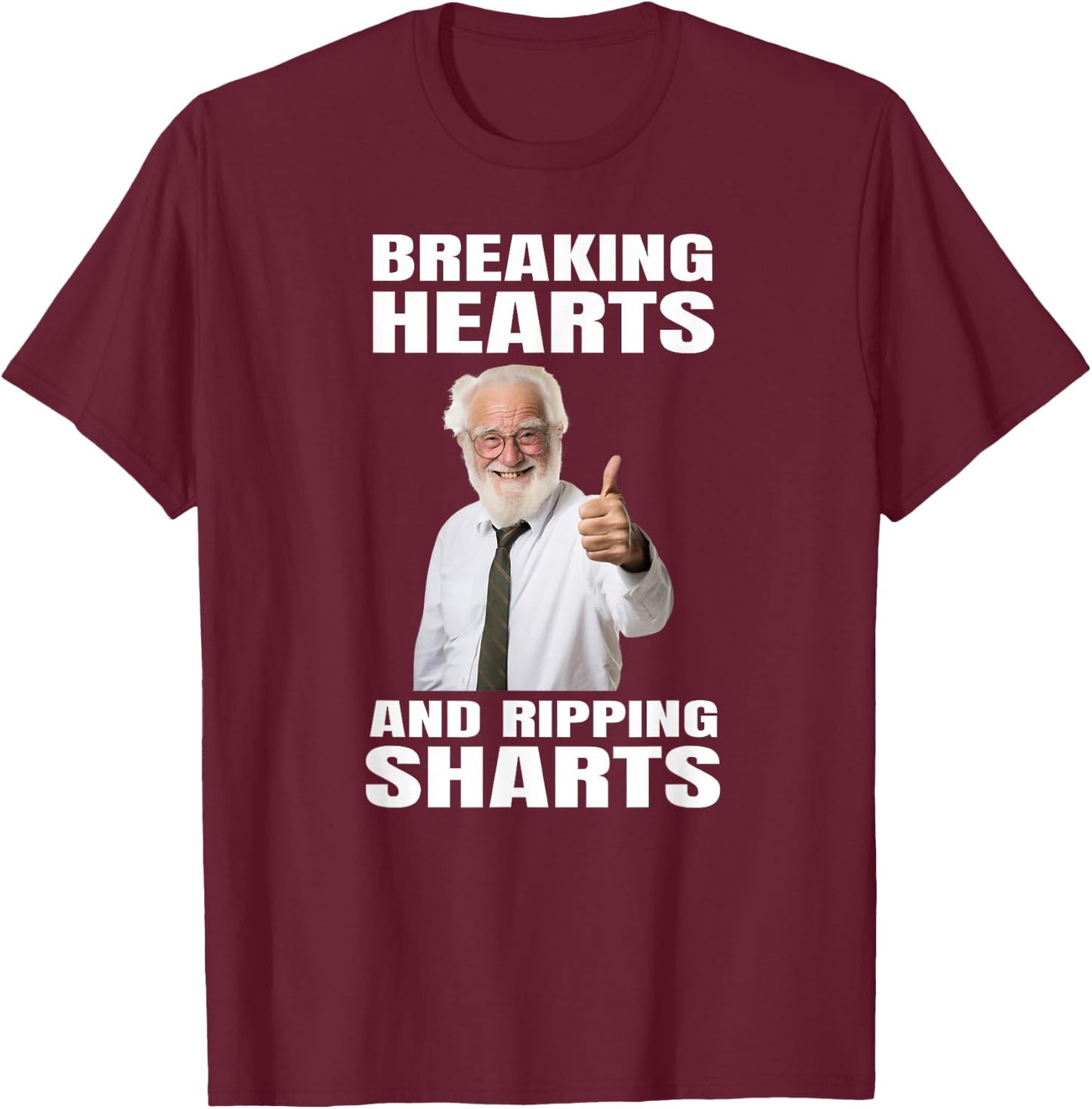 Inappropriate Embarrassing Bachelor Party Forfeit Sharted T-Shirt - T-Shirt | Maroon
