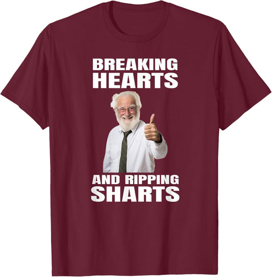 Inappropriate Embarrassing Bachelor Party Forfeit Sharted T-Shirt - T-Shirt | Maroon