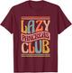 Lazy Pancreas Club, Diabetic and Diabetes Squad T-Shirt - T-Shirt | Maroon