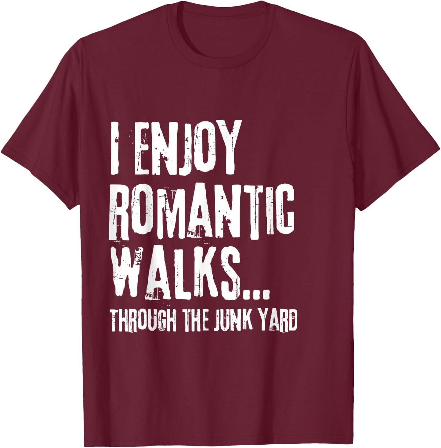Funny Junking Vintage Junk Yard Retro Thrifting T-Shirt - T-Shirt | Maroon