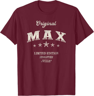 Max Limited Edition T-Shirt - T-Shirt | Maroon