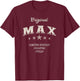 Max Limited Edition T-Shirt - T-Shirt | Maroon