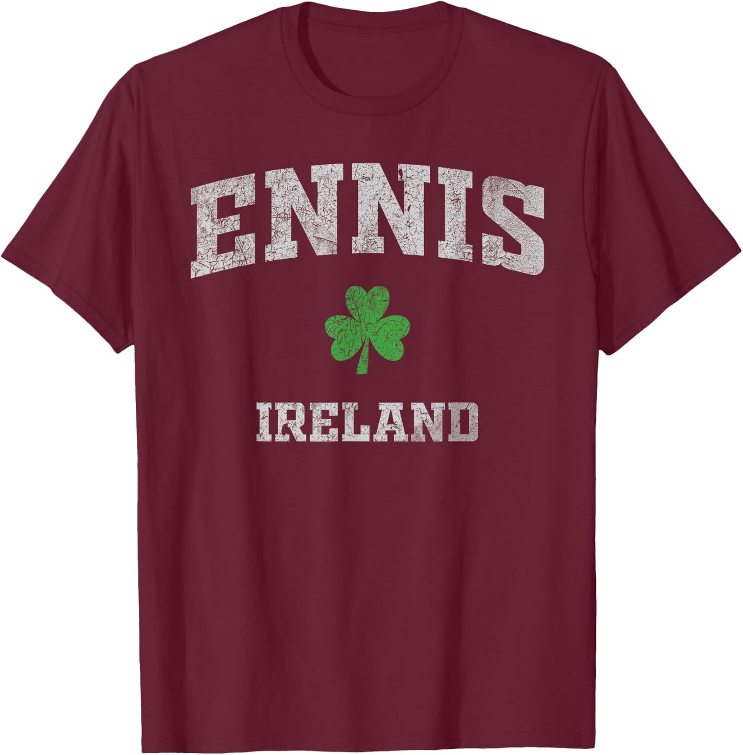 Ennis Ireland T-Shirt - T-Shirt | Maroon
