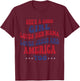 She's A Good Girl Loves Her Mama Loves Jesus And America Too T-Shirt - T-Shirt | Maroon