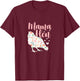 Mum Hen Chicken Mother Flowers Mother's Day T-Shirt - T-Shirt | Maroon