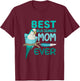 Blue Quaker Mom Monk Parakeet, Best Blue Quaker Mom Ever T-Shirt - T-Shirt | Maroon