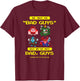 Wreck It Ralph - Bad Guys Not Bad Guys T-Shirt - T-Shirt | Maroon