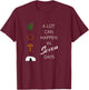 A LOT CAN HAPPEN IN 7 DAYS Palm Sunday Holy week Easter gift T-Shirt - T-Shirt | Maroon