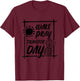 Wake Pray Transfer Day, IVF Surrogate and Surrogacy T-Shirt - T-Shirt | Maroon