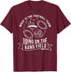 What Is The Football Team Doing On The Band Field T-Shirt - T-Shirt | Maroon