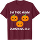 Kids I'm This Many Pumpkins Old - Pumpkin 3rd Bday 3 Years Old T-Shirt - T-Shirt | Maroon