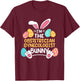 Im The Obstetrician Gynecologist Bunny Obgyn Easter Ob-gyn T-Shirt - T-Shirt | Maroon