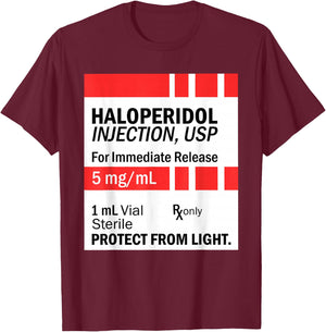 Pharmaceutical Drugs Propofol Pharmacy Tech ER ED Rn Fall T-Shirt - T-Shirt | Maroon