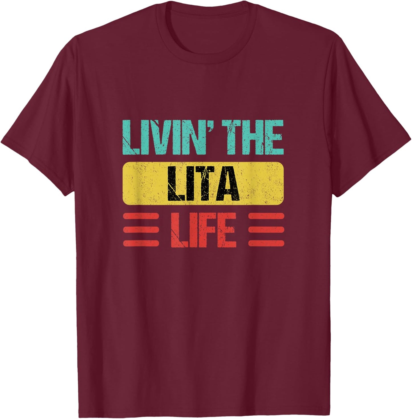 Lita Name T-Shirt - T-Shirt | Maroon