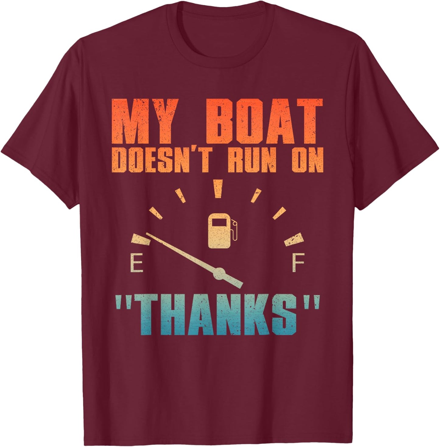 Funny Boat Art Women Boating Watercraft Boat Lovers T-Shirt - T-Shirt | Maroon
