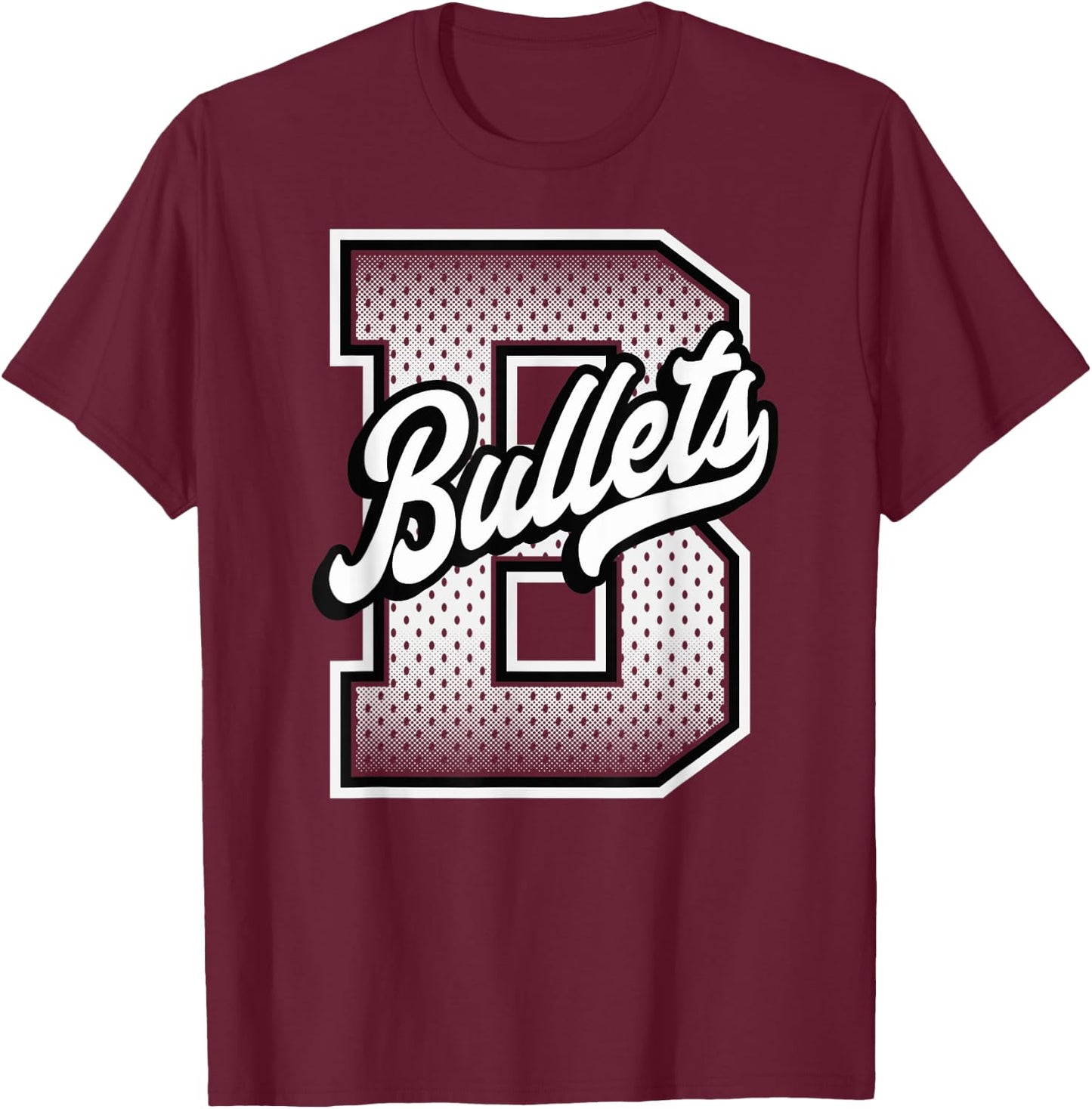 Bullets T-Shirt - T-Shirt | Maroon