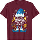 The Jewish Elf Happy Hanukkah Funny Christmas Gnome T-Shirt - T-Shirt | Maroon
