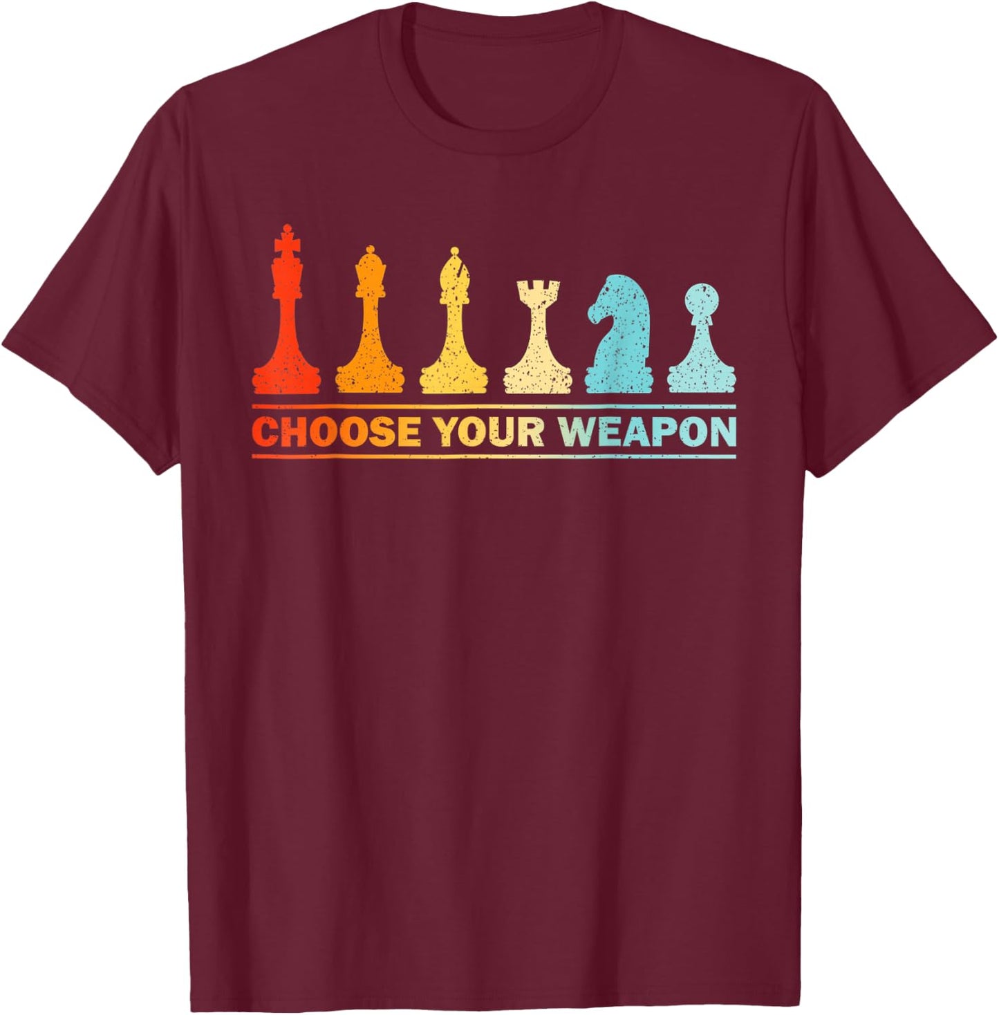 Funny Chess Gift Chess Lover Kids Boys Girls Cool Player T-Shirt - T-Shirt | Maroon