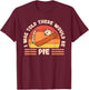 Retro I Was Told There Would Be Pie Pumpkin Thanksgiving T-Shirt - T-Shirt | Maroon