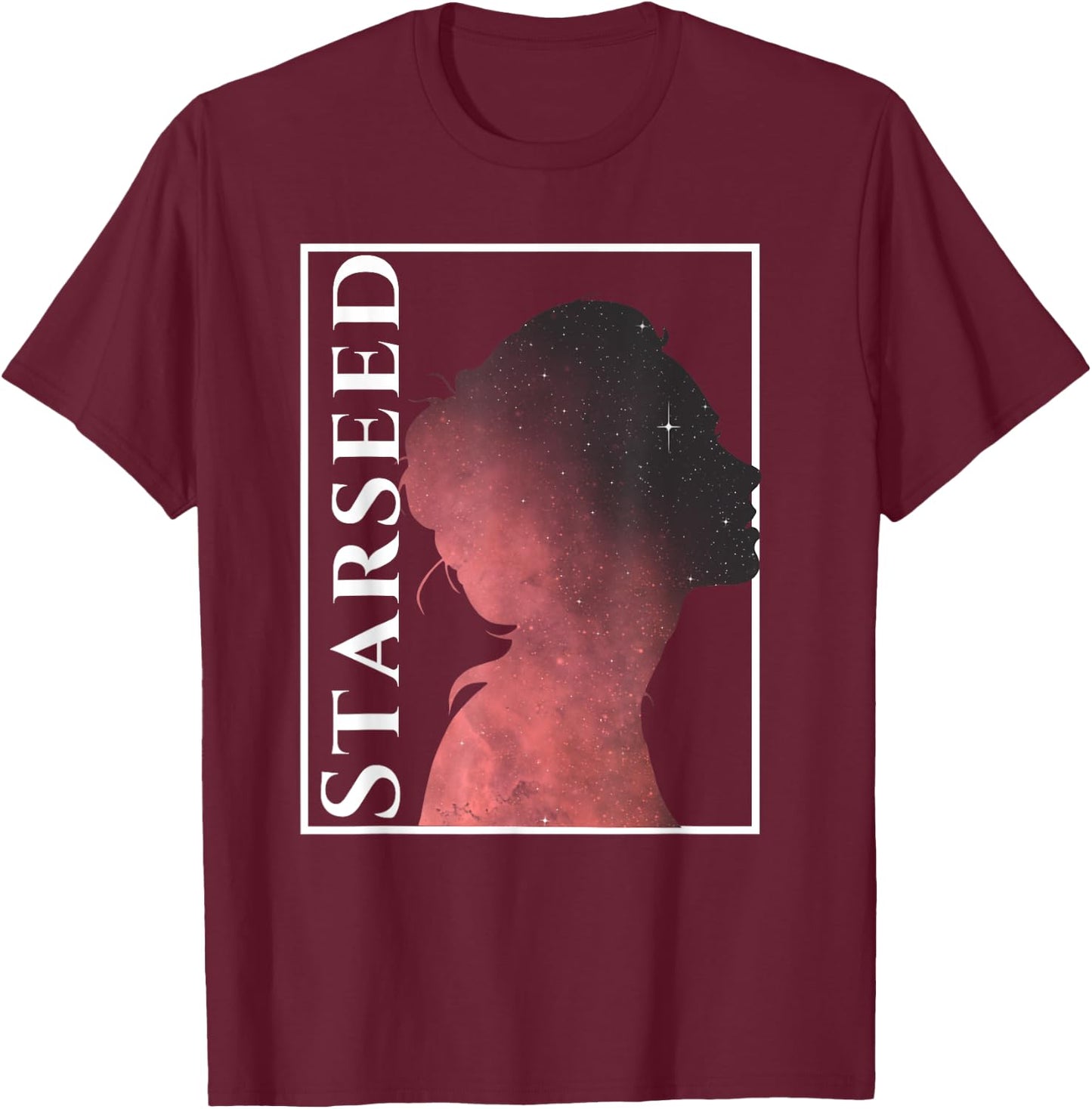 Starseed Lightworker Empath Galactic Awakened Women T-Shirt - T-Shirt | Maroon