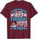 Funny Towboat Life Tugboat Captain Towboater Funny Boating T-Shirt - T-Shirt | Maroon