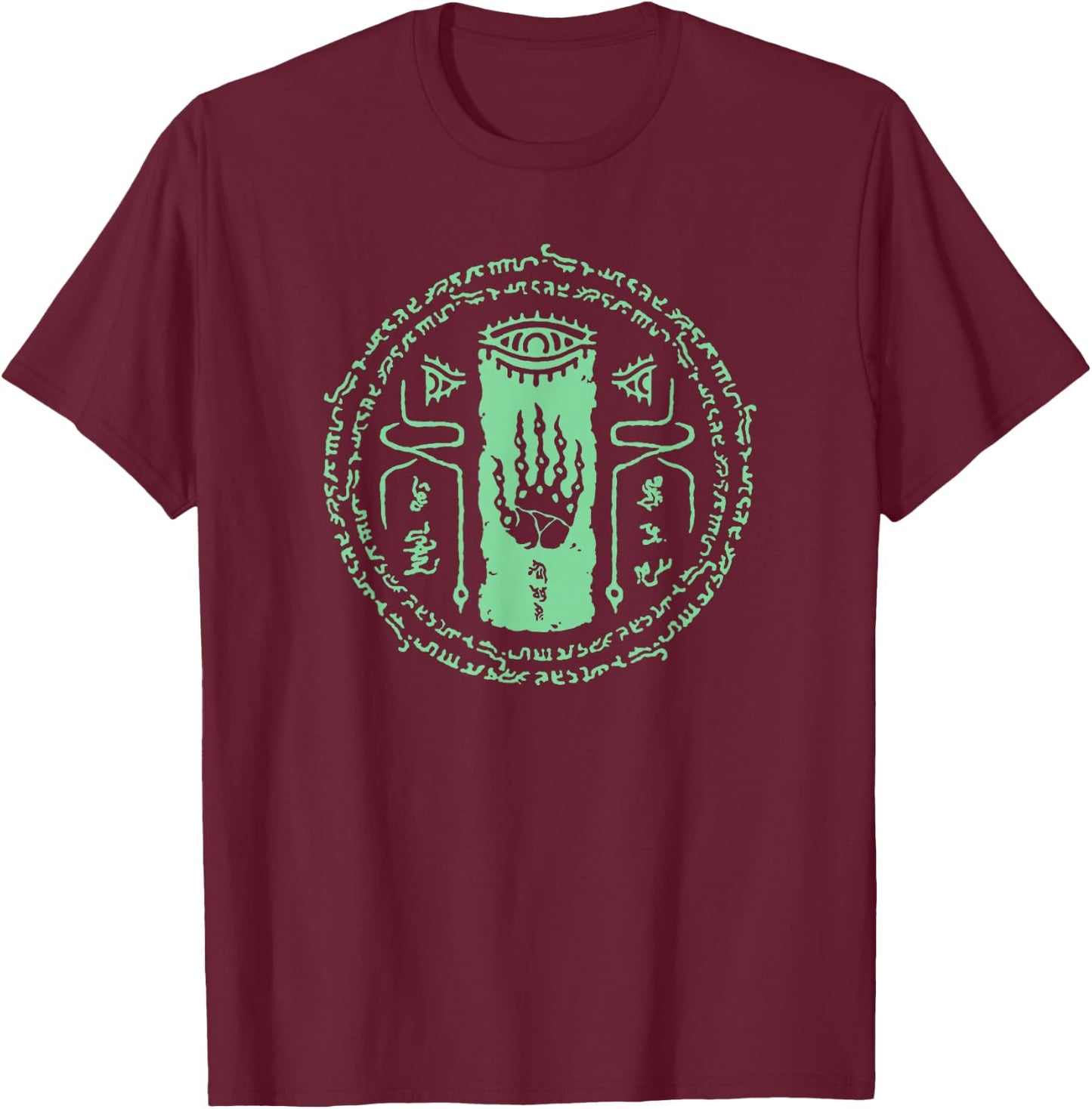 The Legend of Zelda Tears Of The Kingdom Magic Seal T-Shirt - T-Shirt | Maroon