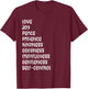 Galatians 5 22 Gift Christians - Fruit Of The Spirit T-Shirt - T-Shirt | Maroon