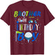 Brother of The Birthday Boy Hole in One Golf Sport Matching T-Shirt - T-Shirt | Maroon