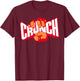 Crunch T-Shirt - T-Shirt | Maroon