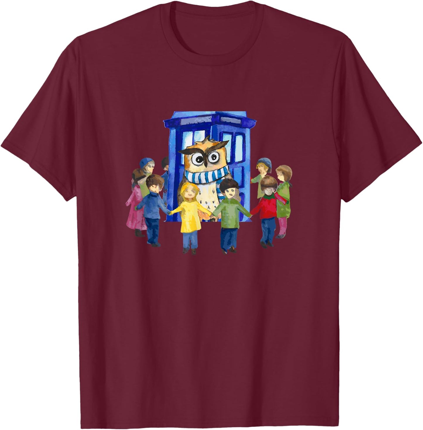 Doctor Hooville T-Shirt - T-Shirt | Maroon