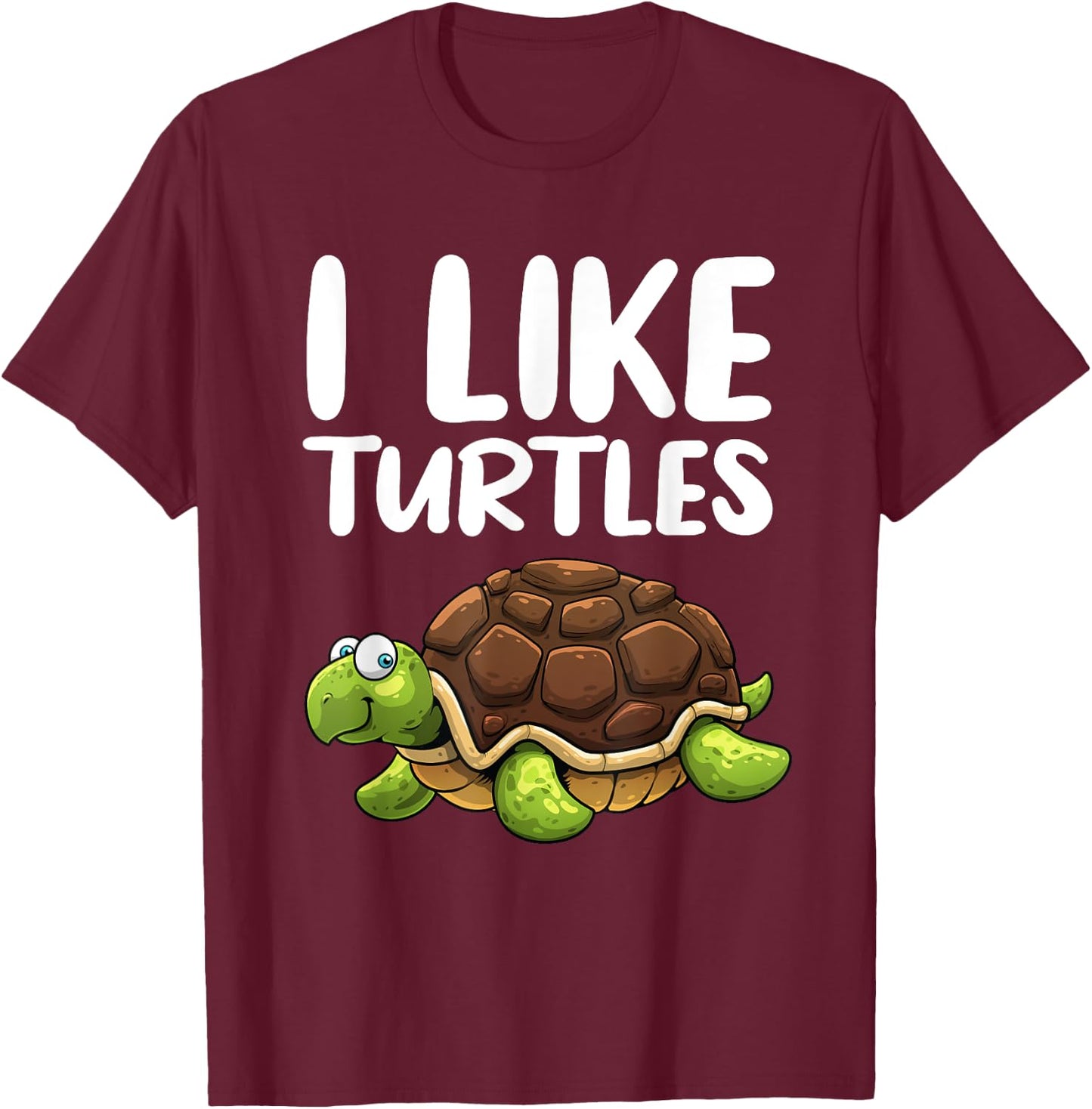 Funny Turtle Design Women Tortoise Sea Turtle Lovers T-Shirt - T-Shirt | Maroon