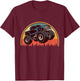 Monster Truck Big Style Truck T-Shirt - T-Shirt | Maroon