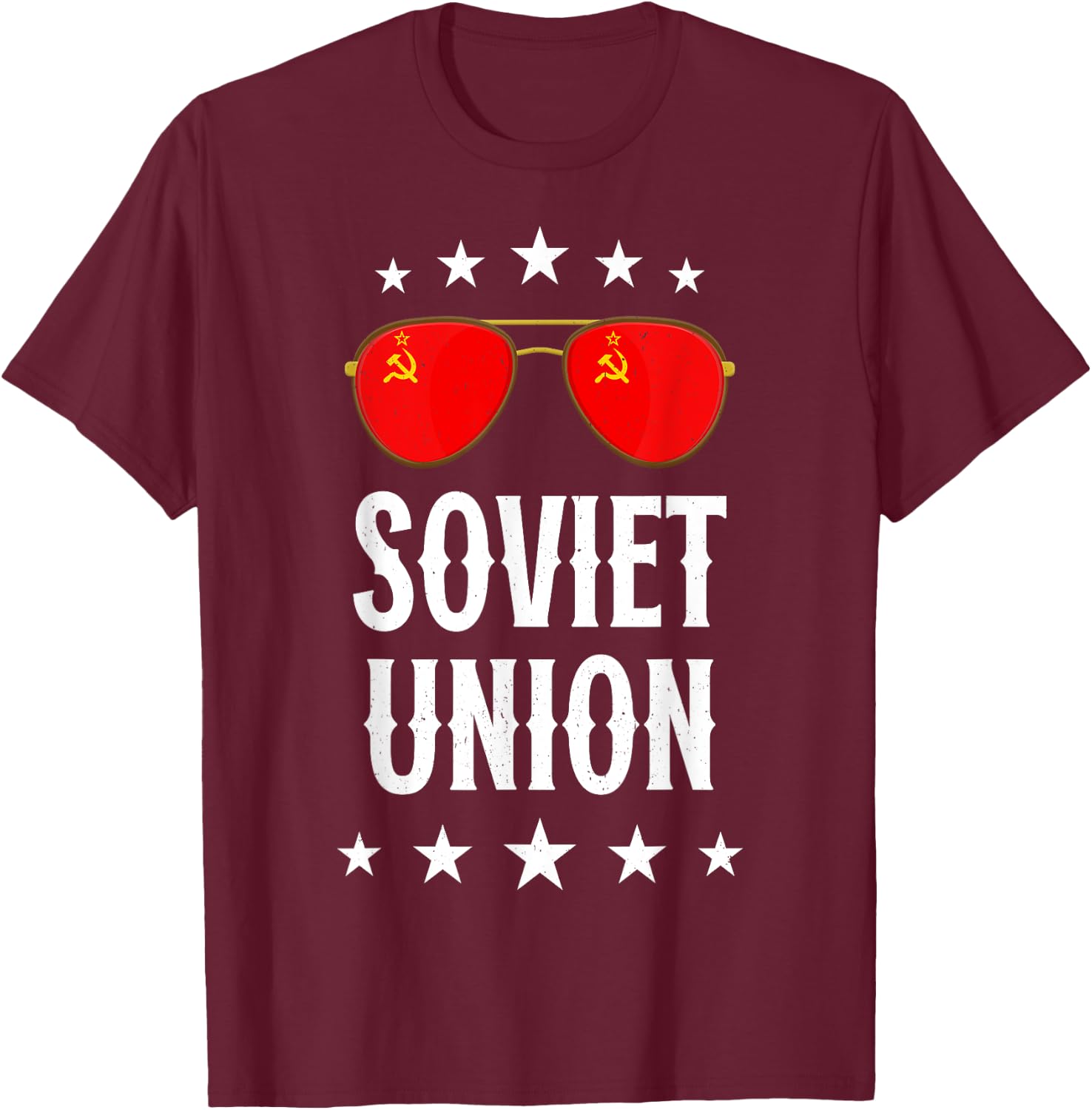 Soviet Union T-Shirt - T-Shirt | Maroon