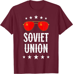 Soviet Union T-Shirt - T-Shirt | Maroon