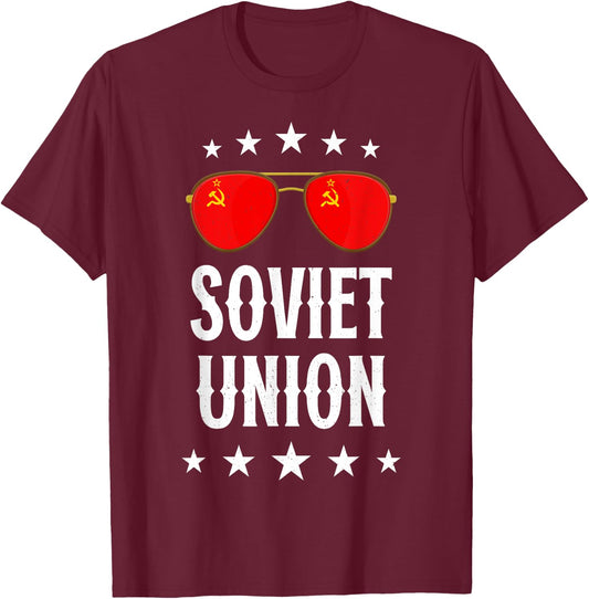 Soviet Union T-Shirt - T-Shirt | Maroon