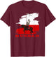 Poland husaria Polish winged hussars military Polska Krakow T-Shirt - T-Shirt | Maroon